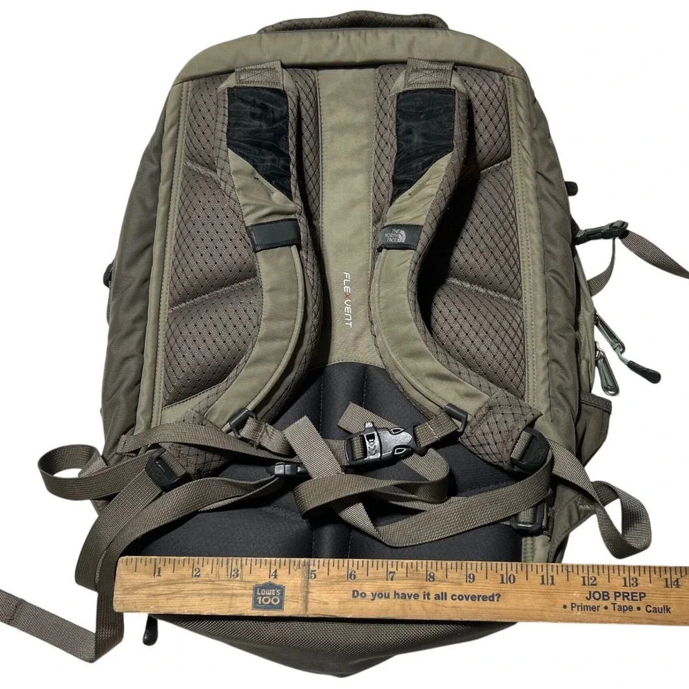 The North Face Surge Backpack Olive Green Teal Laptop Bag T196/T596 Mens Womens